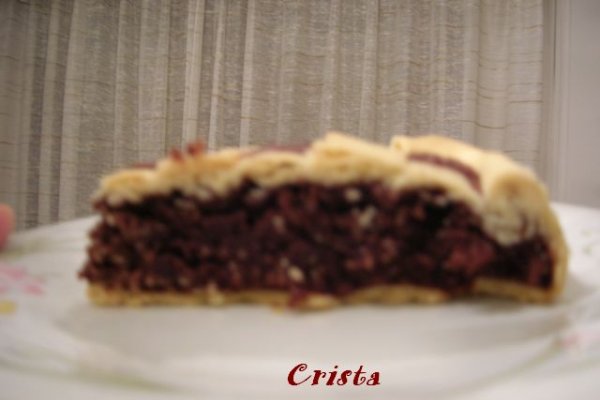 Tarta cu crema de cacao si cocos