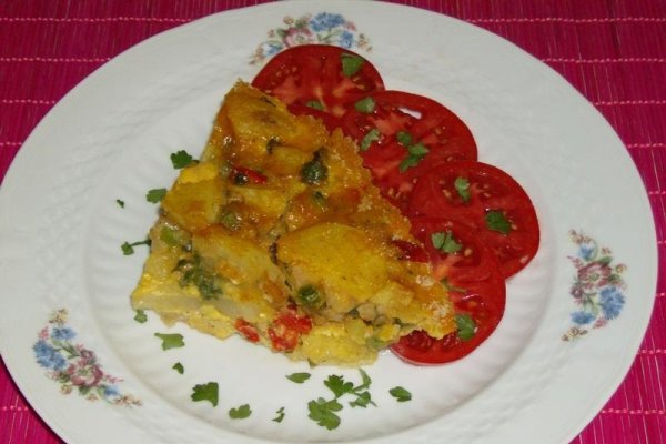 Tortilla de legume cu cabanos