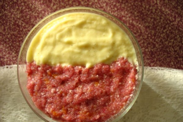 Budinca de Prune si Citrice cu Crema de Vanilie