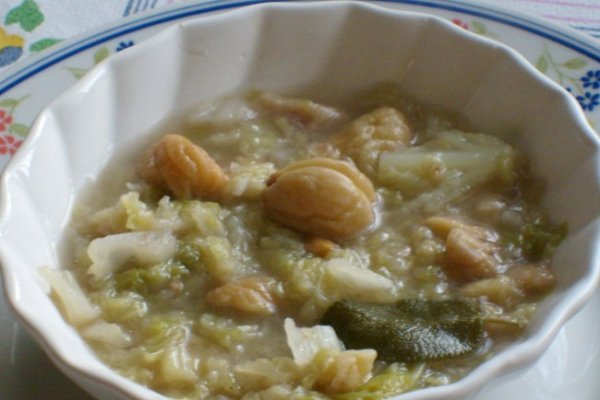 Supa de Varza si Castane
