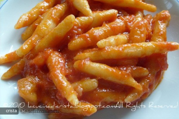 Gnocchi All`acqua (fara Cartofi)