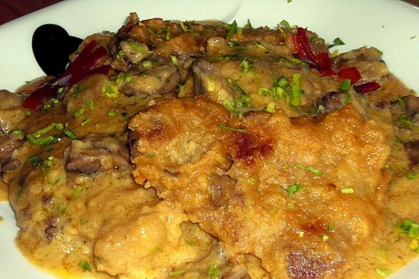 Medalion de Porc cu Ciuperci