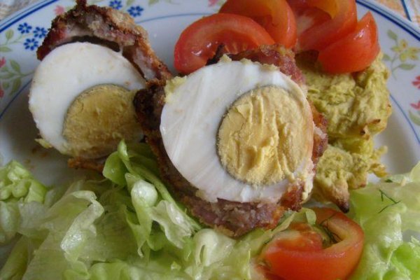 Oua Scotiene (la Cuptor) din Carne de Cirnat