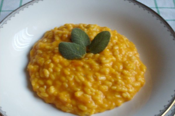 Risotto cu Dovleac Copt si Brinza Cremoasa