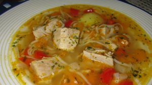 Ciorba Taraneasca cu Carne de Porc si Legume