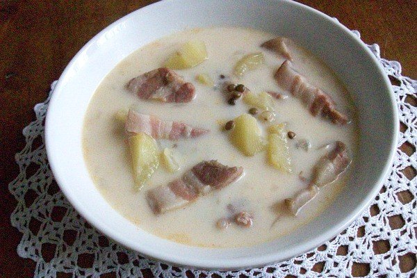 Supa Slovaca de Linte si Lapte
