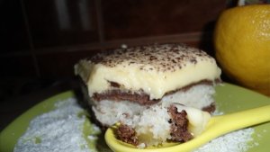 Prajitura cu Cocos si Crema de Vanilie