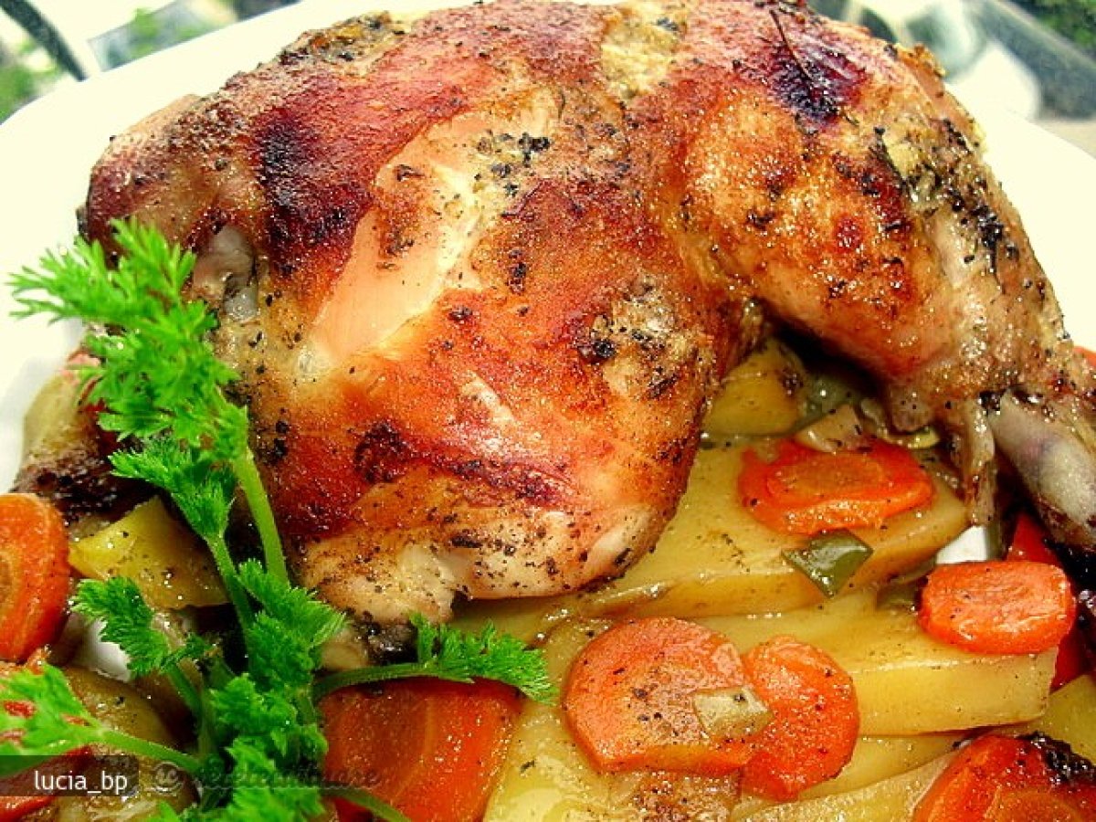 Pulpe de Pui cu Miere si Cimbrisor | Fripturi | Reteteculinare.RO