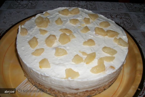 Cheesecake cu Ricotta si Pere