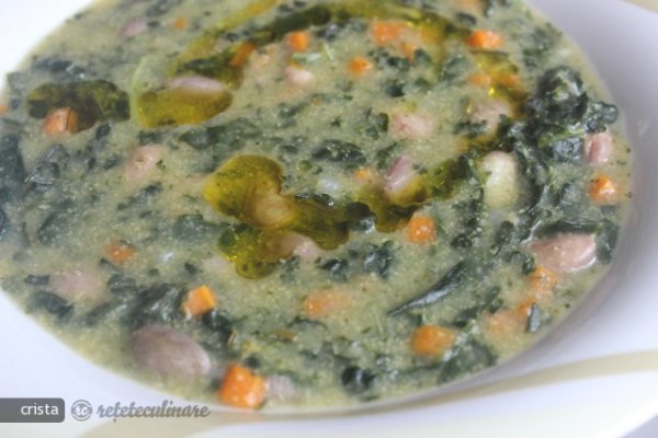 Bordatino - Supa Toscana din Kale, Fasole Uscata si Malai