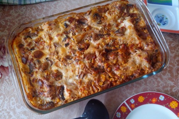 Lasagna in Stil Mexican cu Foi din Faina Integrala