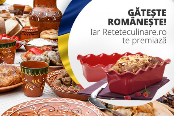 Gateste Romaneste! Iar Reteteculinare te premiaza