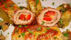 Rulouri din Cotlet de Porc