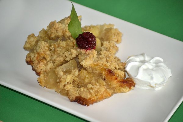 Crumble cu Mere şi Pere