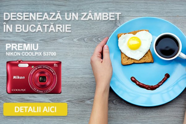 CONCURS: Deseneaza un zambet in bucatarie