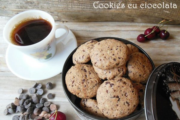 Cookies cu ciocolata