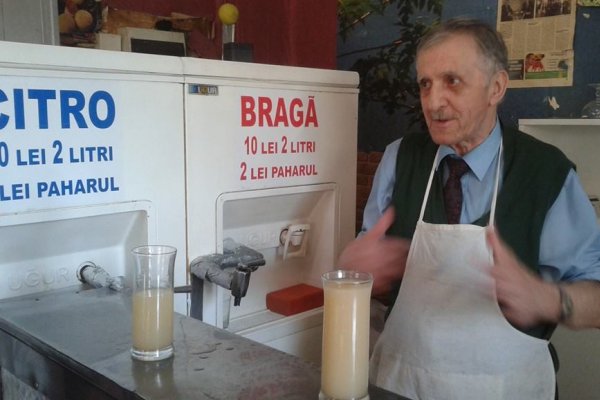 Atletul albanez, cea mai veche afacere de familie straina din Romania - comert cu braga, inghetata, citronada