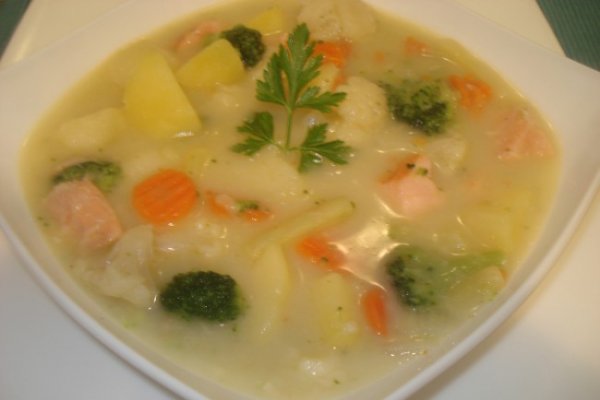 Supa Finlandeza cu Somon
