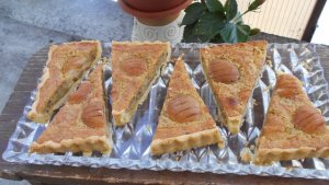 Tarta frangipane cu pere