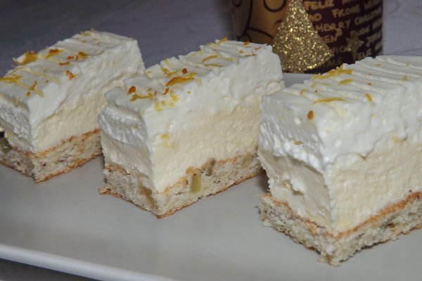 Prajitura cu crema de lamaie si mascarpone - un adevarat deliciu