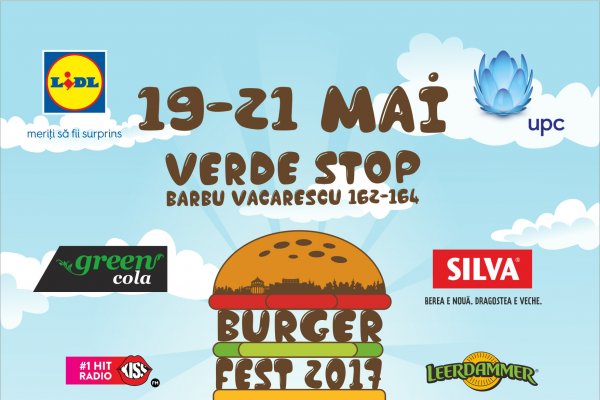 Super trupe la BURGERFEST 2017 - singurul eveniment din România dedicat în exclusivitate burgerilor