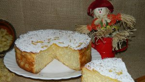 Budinca de paste cu branza dulce