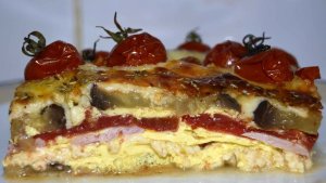 Vinete cu branza la cuptor