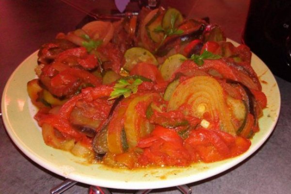 Ratatouille la slow cooker Crock Pot