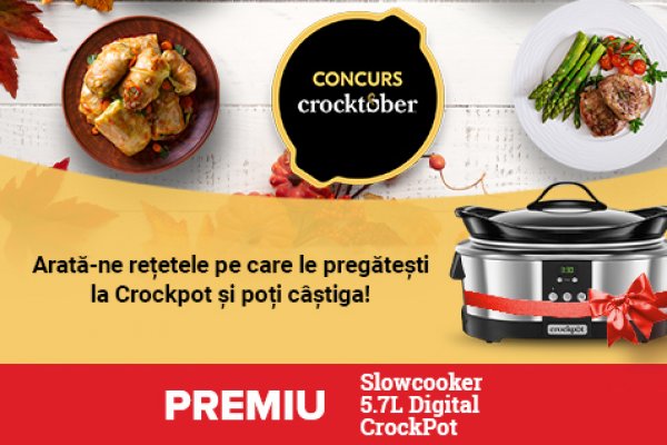 Concurs culinar: Crocktober si retetele lui savuroase