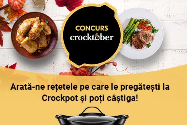 Regulament CONCURS CULINAR - Crocktober si retetele lui savuroase