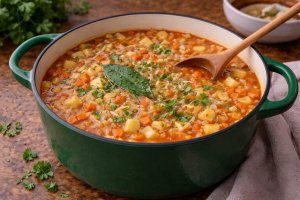 Ghiveci de iarna - o mancare simpla, de post