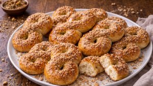 Mucenici de post moldovenesti - copti, insiropati si pufosi