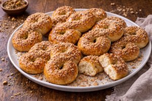 Mucenici de post moldovenesti - copti, insiropati si pufosi