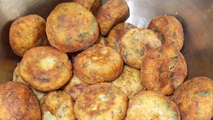 Chiftele de post din cartofi și ciuperci