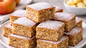 Prajitură de post cu mere – desert simplu, pufos și aromat