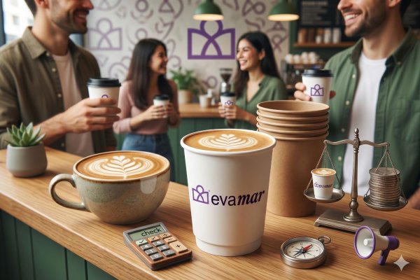Paharul personalizat pentru coffee shops: cel mai ieftin instrument de marketing din industrie